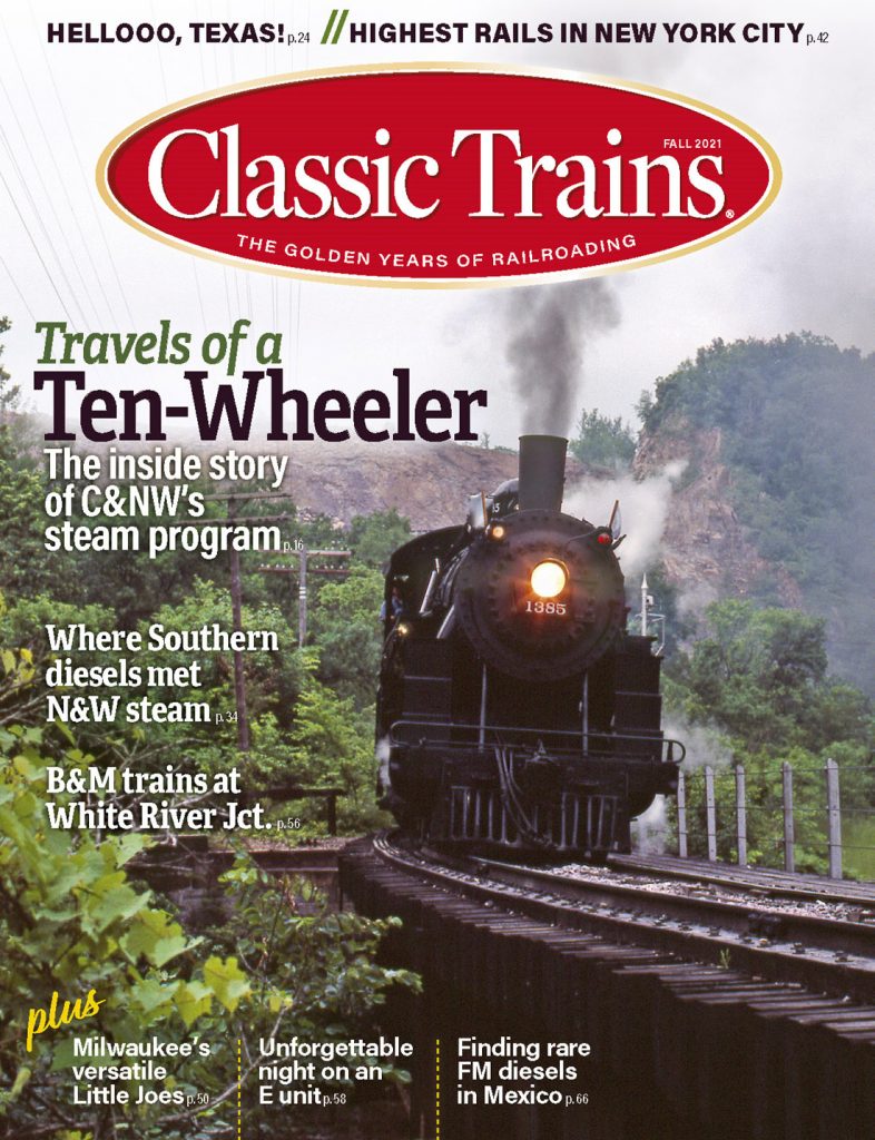 Revista Classic Trains. Otoño de 2021