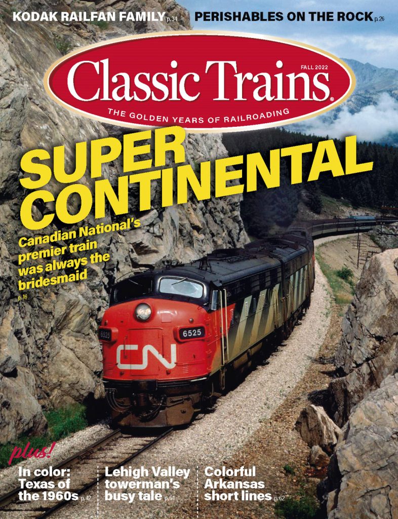 Revista Classic Trains. Otoño de 2022