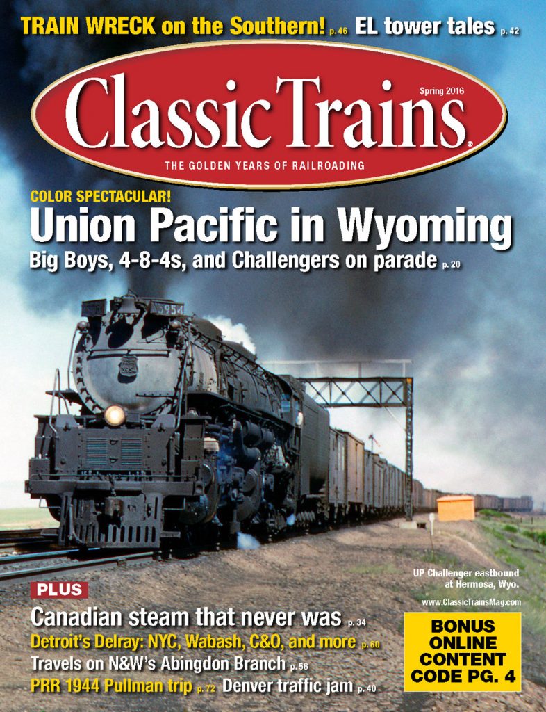 Revista Classic Trains. Primavera de 2016