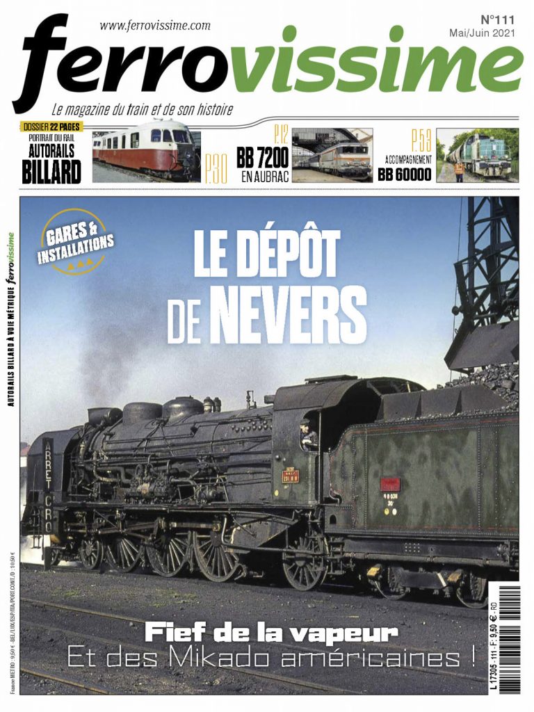 Portada de la revista Ferrovissime Nº 111. Mayo/Junio 2021