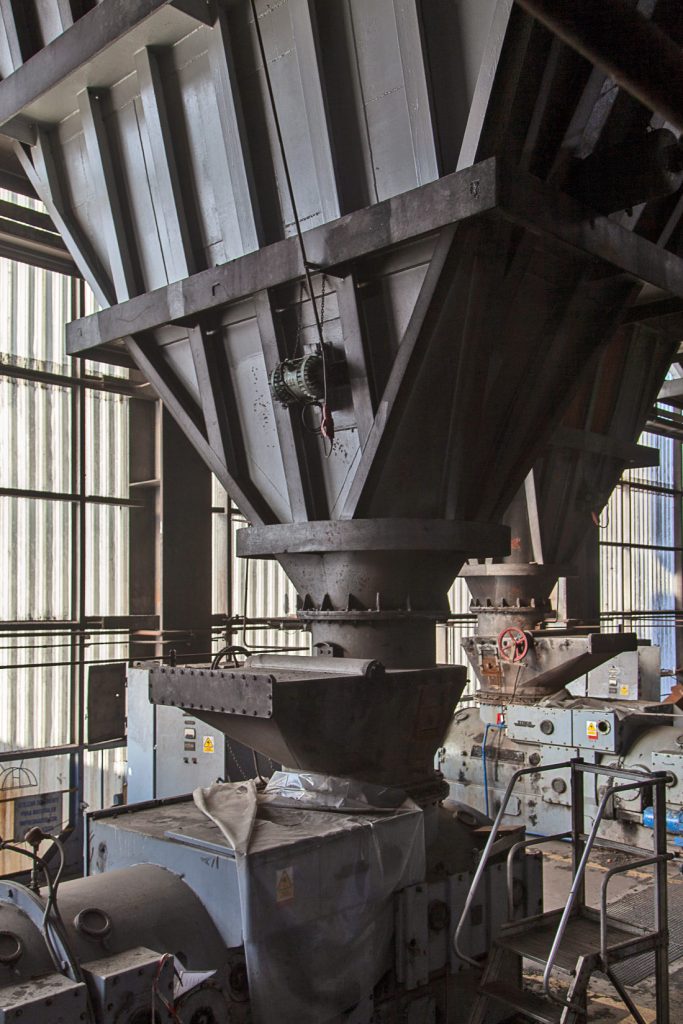 Desmantelamiento de la Central Térmica de Lada. Iberdrola. Langreo. Asturias 2021