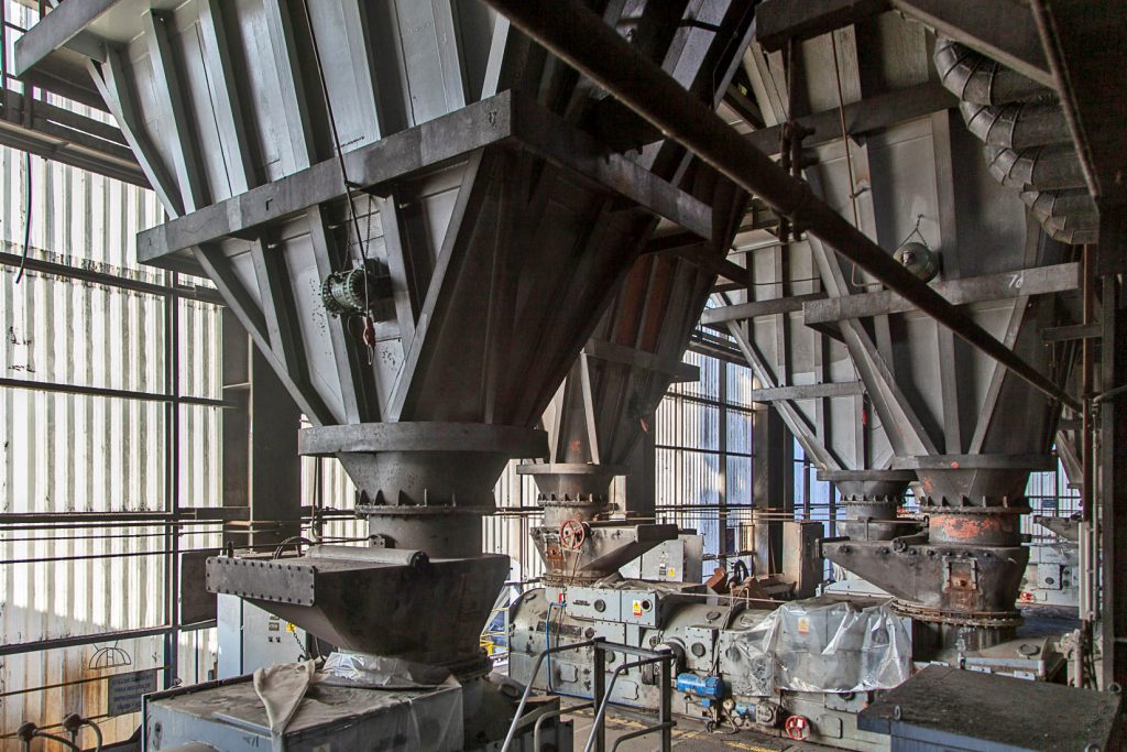 Desmantelamiento de la Central Térmica de Lada. Iberdrola. Langreo. Asturias 2021