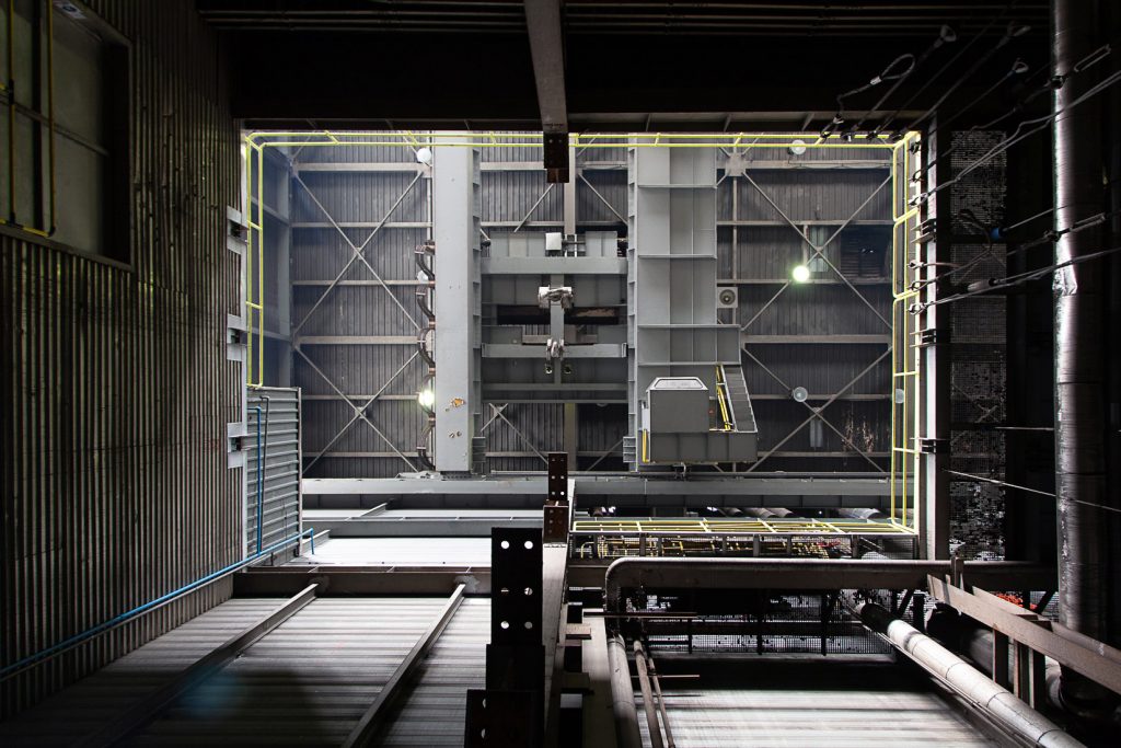 Desmantelamiento de la Central Térmica de Lada. Iberdrola. Langreo. Asturias 2021