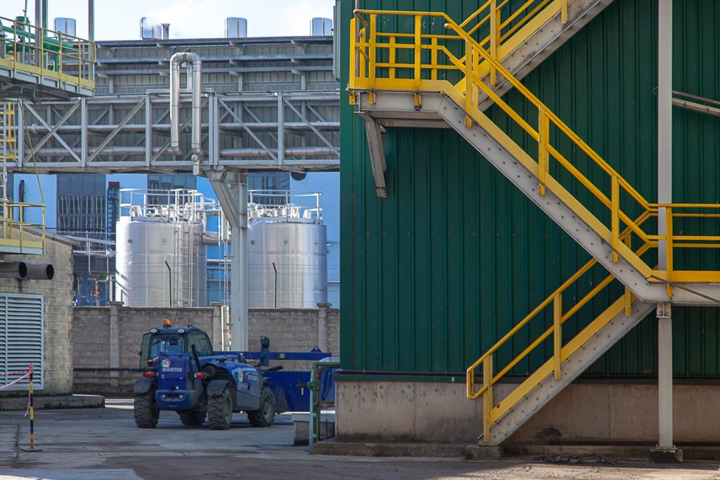 Desmantelamiento de la Central Térmica de Lada. Iberdrola. Langreo. Asturias 2021