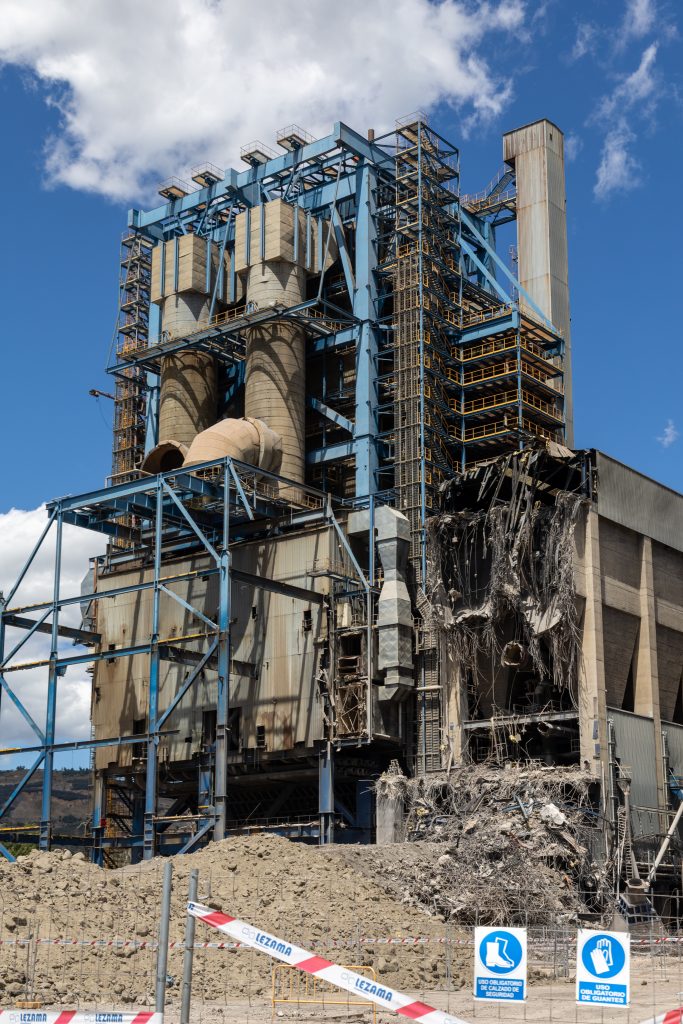 Desmantelamiento de la Central Térmica de La Robla. Naturgy. León 2022
