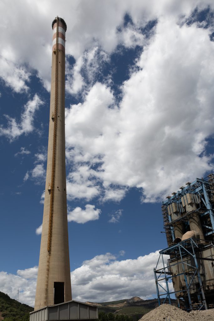 Desmantelamiento de la Central Térmica de La Robla. Naturgy. León 2022