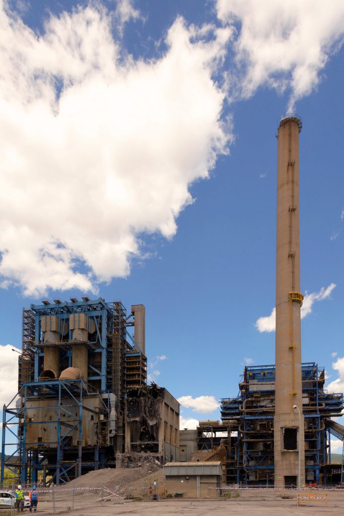 Desmantelamiento de la Central Térmica de La Robla. Naturgy. León 2022