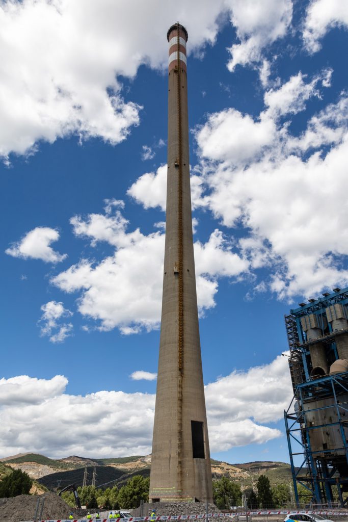 Desmantelamiento de la Central Térmica de La Robla. Naturgy. León 2022