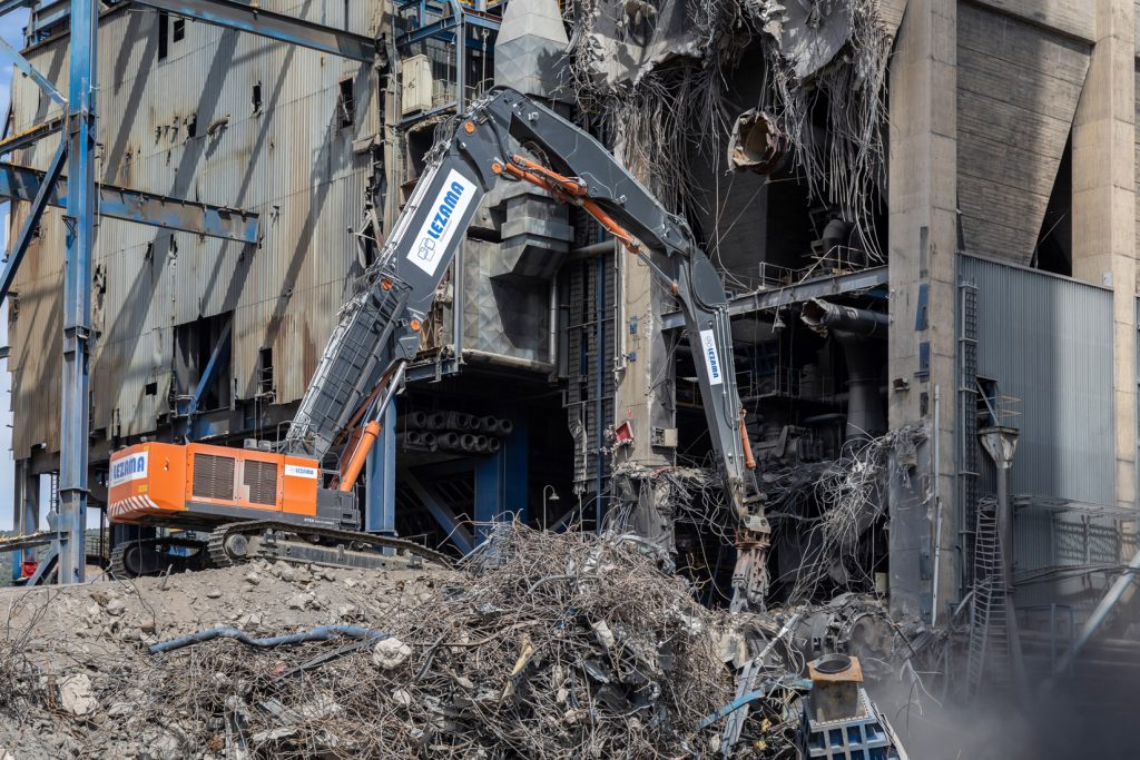 Desmantelamiento de la Central Térmica de La Robla. Naturgy. León 2022