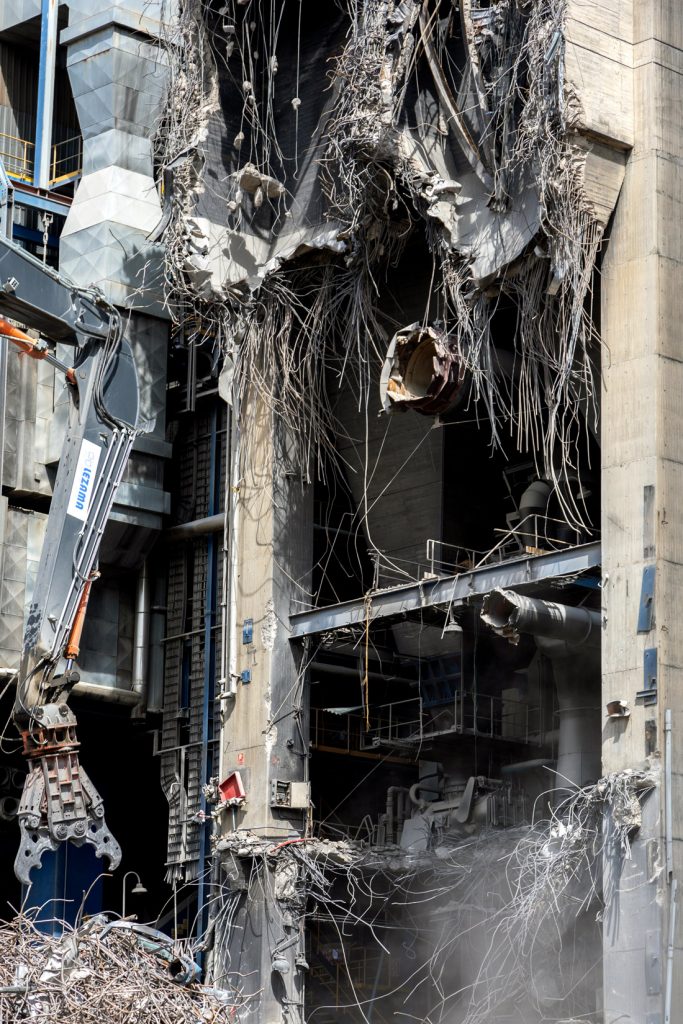 Desmantelamiento de la Central Térmica de La Robla. Naturgy. León 2022