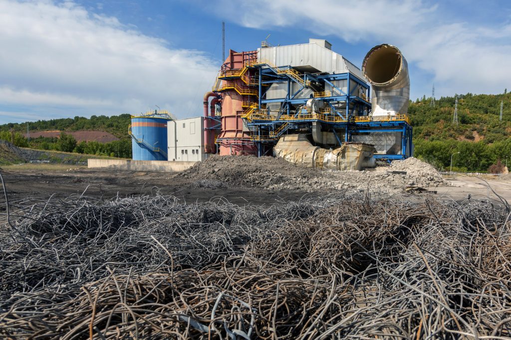 Desmantelamiento de la Central Térmica de La Robla. Naturgy. León 2022