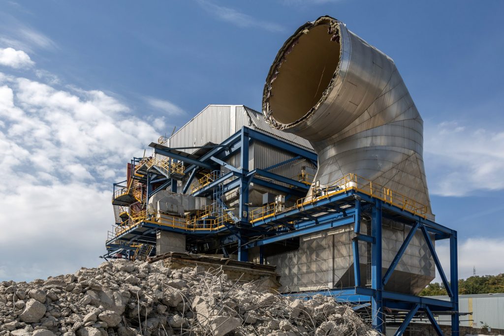 Desmantelamiento de la Central Térmica de La Robla. Naturgy. León 2022