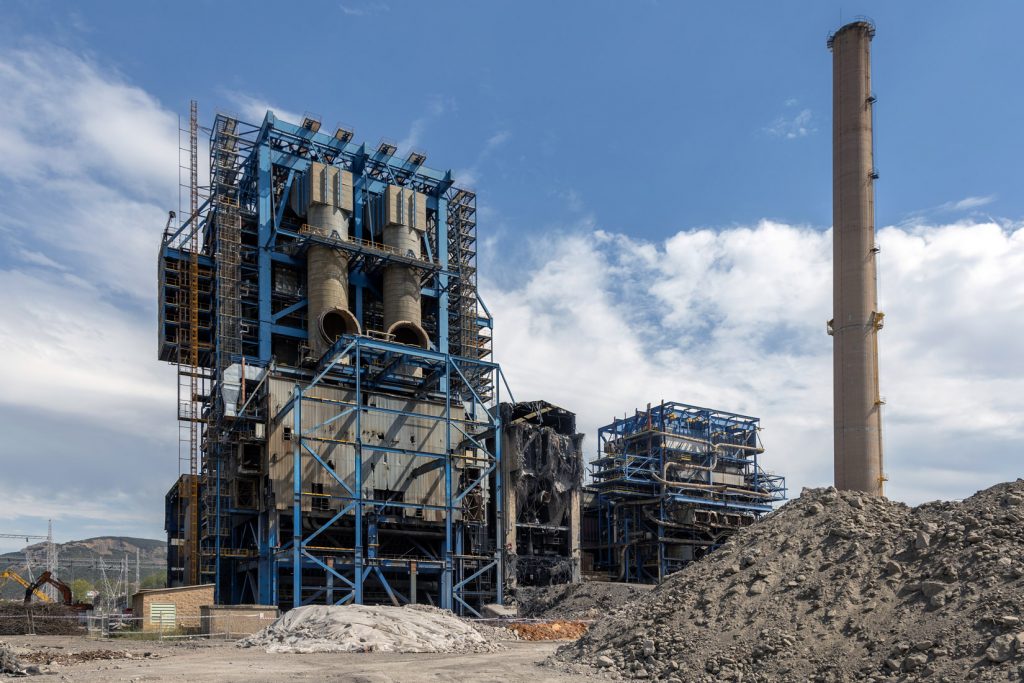 Desmantelamiento de la Central Térmica de La Robla. Naturgy. León 2022