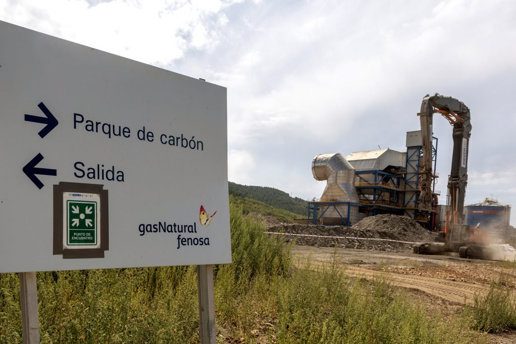 Desmantelamiento de la Central Térmica de La Robla. Naturgy. León 2022