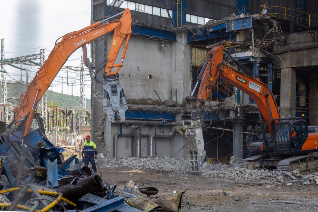 Desmantelamiento de la Central Térmica de La Robla. Naturgy. León 2022