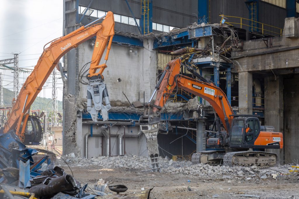 Desmantelamiento de la Central Térmica de La Robla. Naturgy. León 2022