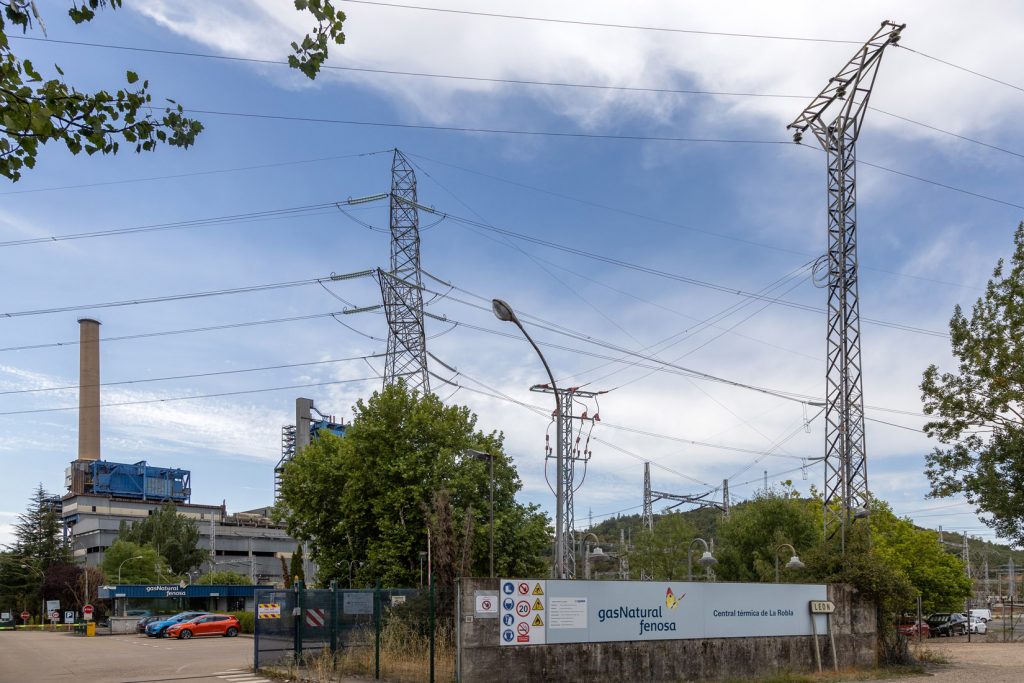 Desmantelamiento de la Central Térmica de La Robla. Naturgy. León 2022
