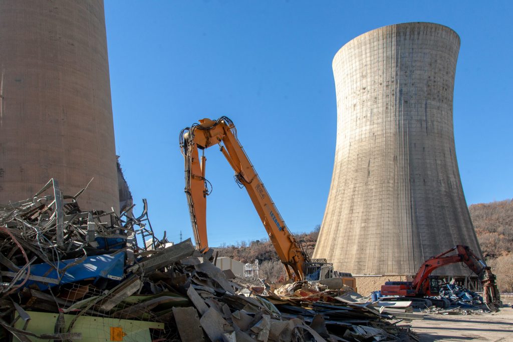 Desmantelamiento de la Central Térmica de La Robla. Naturgy. León 2022