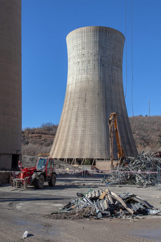 Desmantelamiento de la Central Térmica de La Robla. Naturgy. León 2022