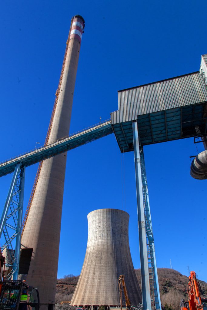 Desmantelamiento de la Central Térmica de La Robla. Naturgy. León 2022