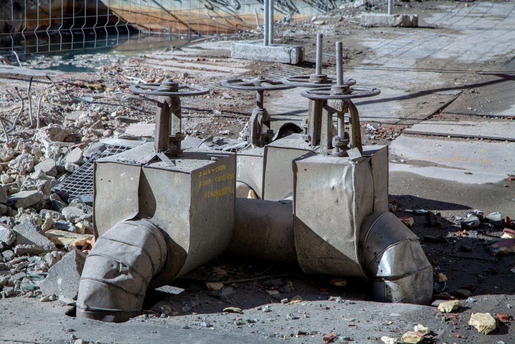 Desmantelamiento de la Central Térmica de La Robla. Naturgy. León 2022