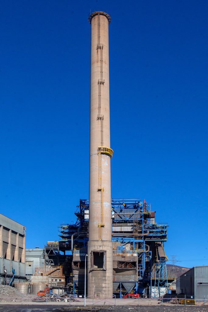 Desmantelamiento de la Central Térmica de La Robla. Naturgy. León 2022