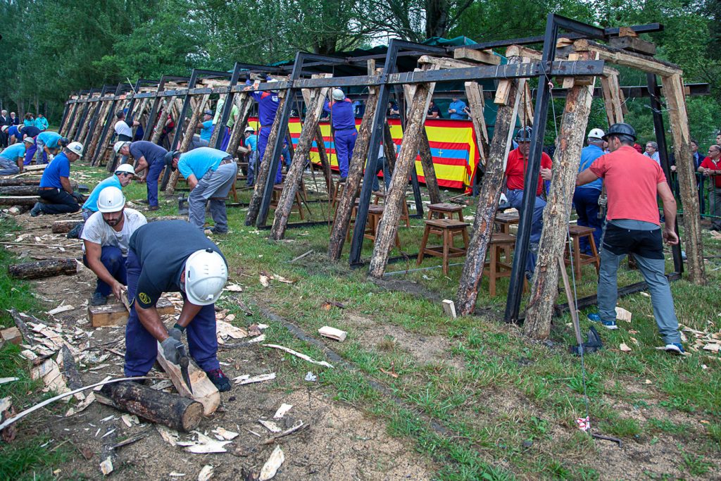 75 Concurso Nacional de Entibadores Mineros. Langreo. Asturias 2019