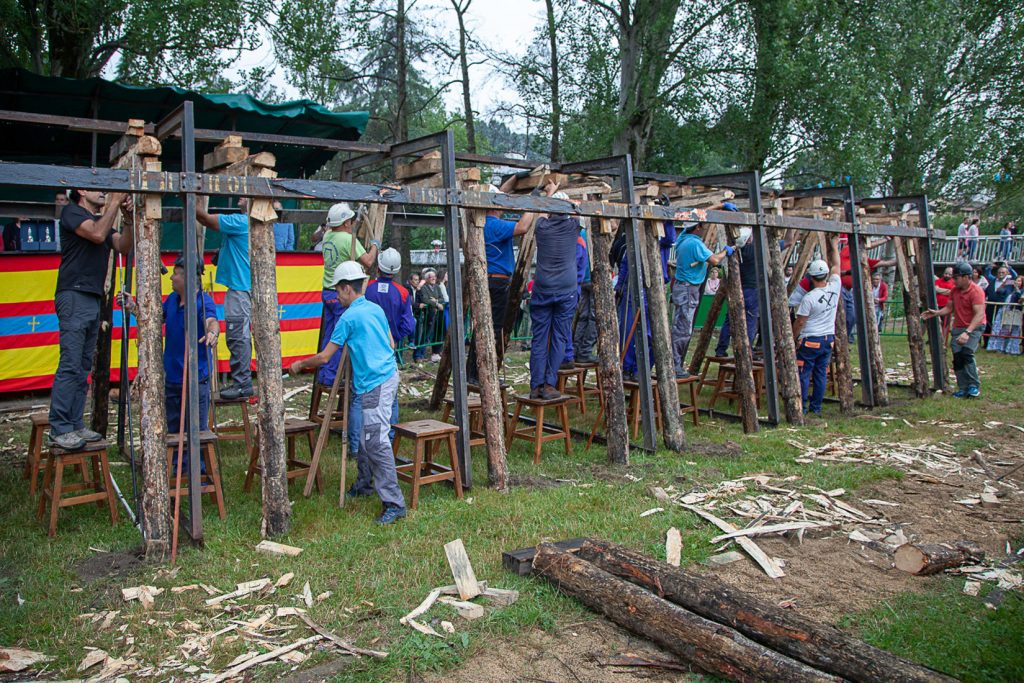 75 Concurso Nacional de Entibadores Mineros. Langreo. Asturias 2019