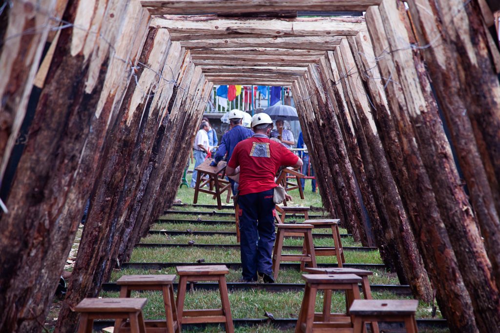 75 Concurso Nacional de Entibadores Mineros. Langreo. Asturias 2019