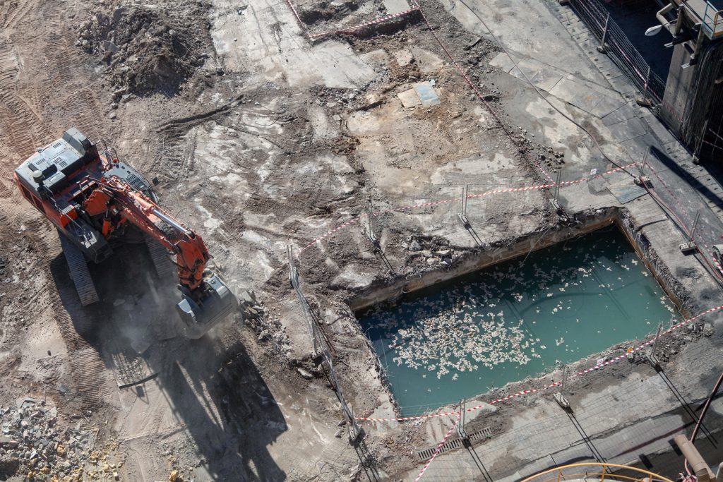 Desmantelamiento de la Central Térmica de La Robla. Naturgy. León 2022