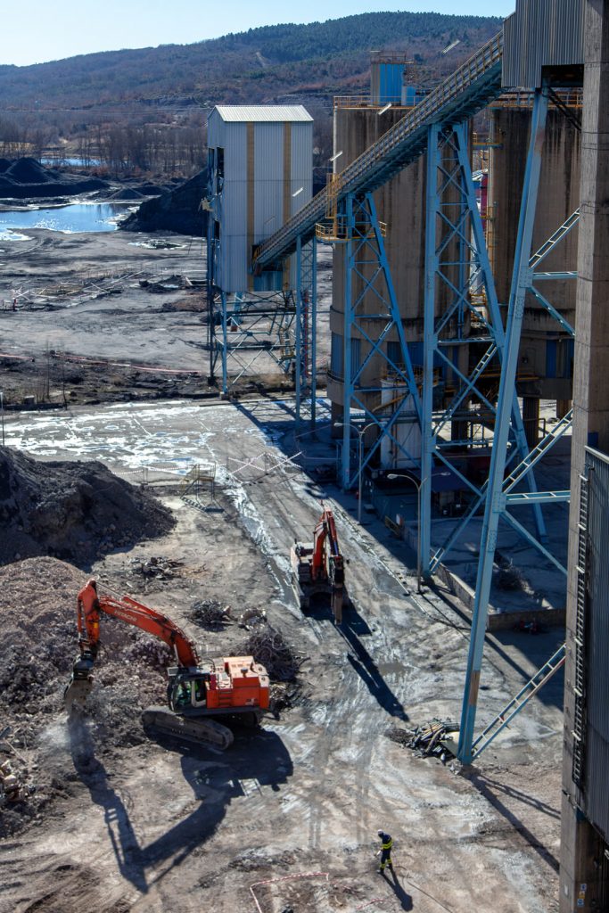 Desmantelamiento de la Central Térmica de La Robla. Naturgy. León 2022