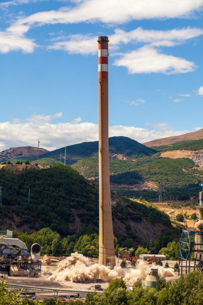 Desmantelamiento de la Central Térmica de La Robla. Naturgy. León 2022