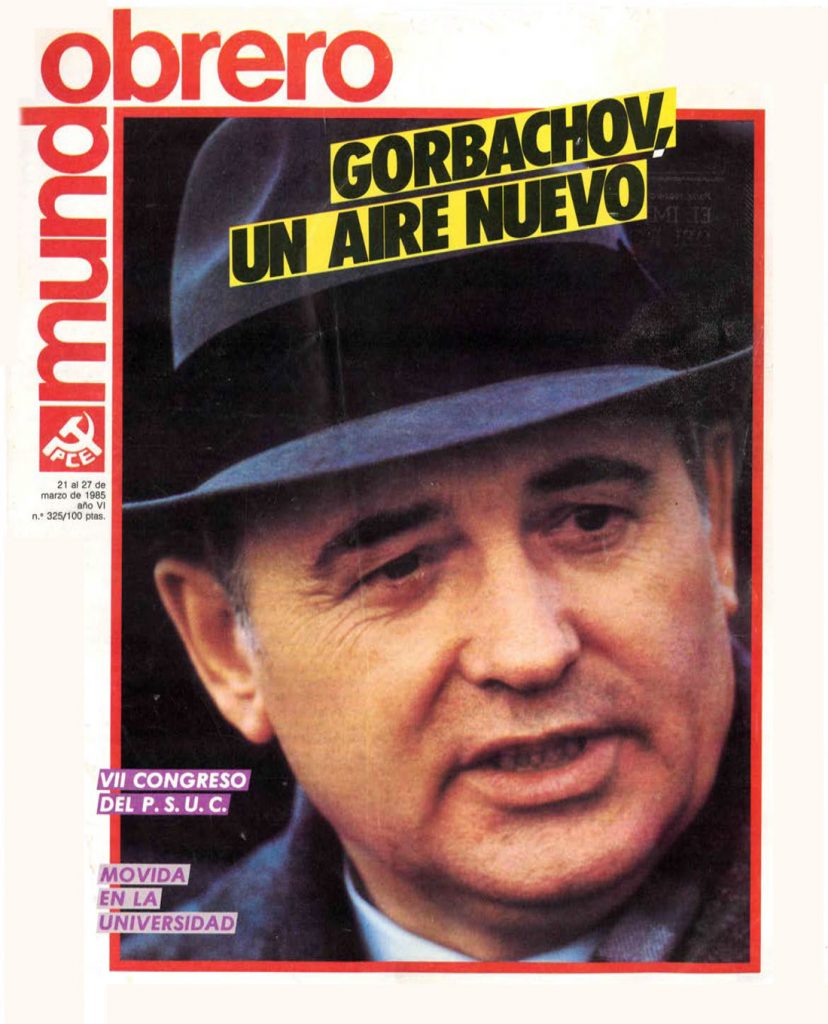 Revista Mundo obrero, Nº 325, del 21 al 27 de Marzo de 1985. 52 Paginas