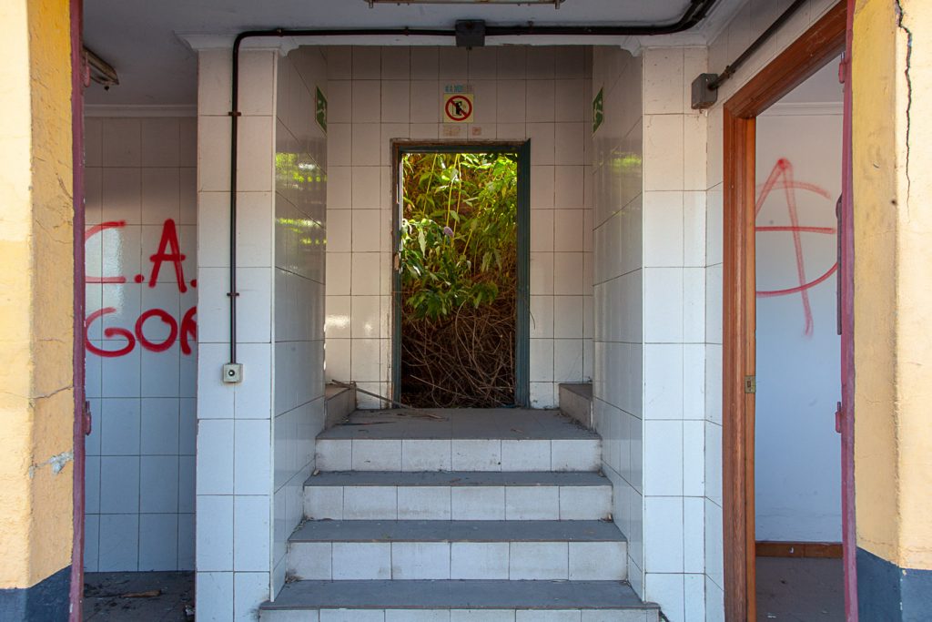 Derribo de la factoría industrial de Felguera Melt. Langreo 2020