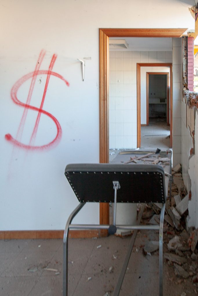 Derribo de la factoría industrial de Felguera Melt. Langreo 2020