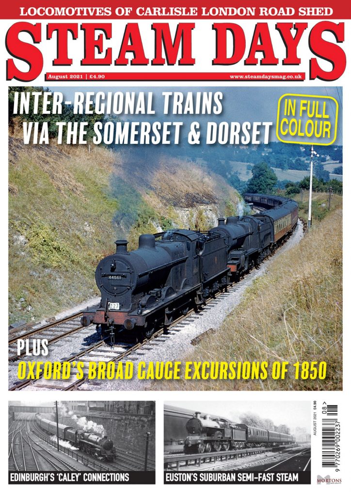 Portada de la revista Steam Days. Agosto de 2021