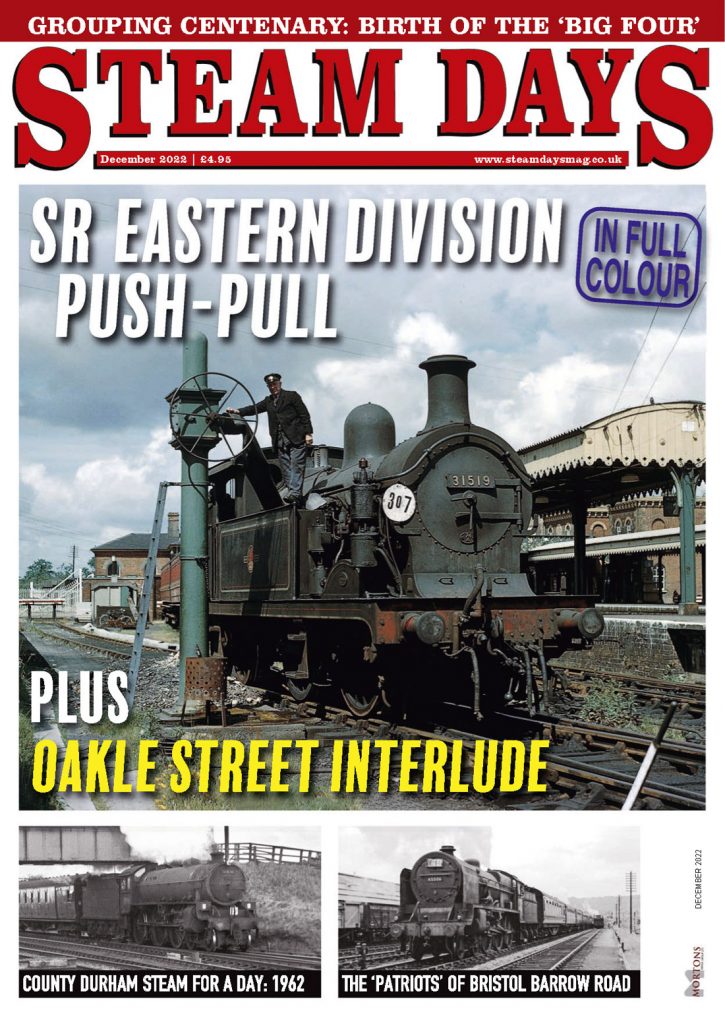 Portada de la revista Steam Days. Diciembre de 2022