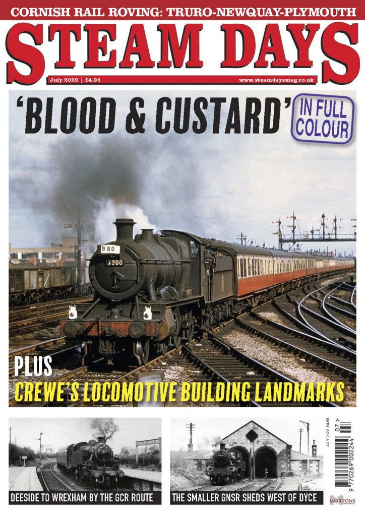 Portada de la revista Steam Days. Julio de 2022