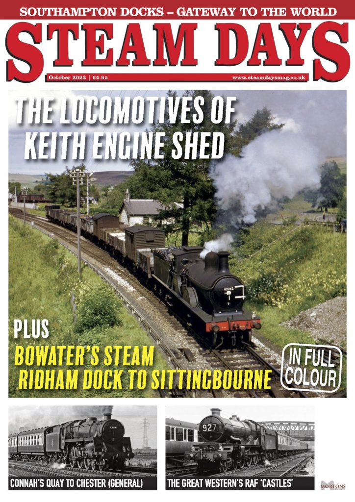 Portada de la revista Steam Days. Octubre de 2022