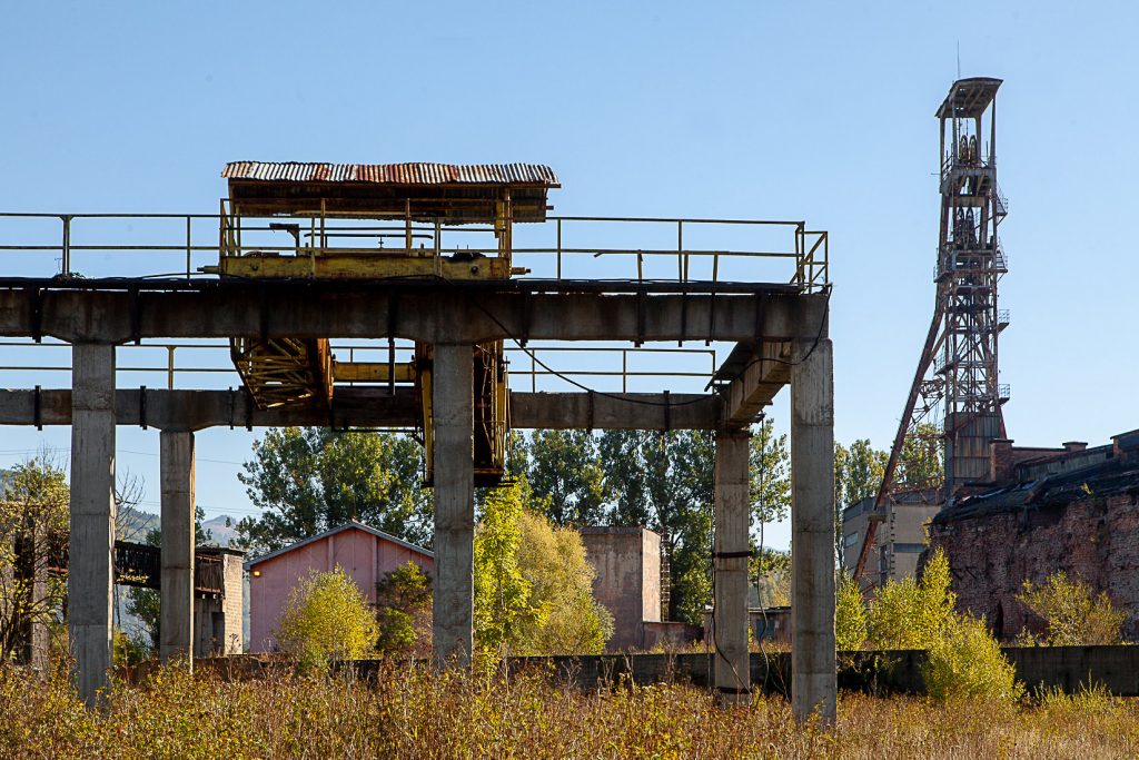 Antiguas instalaciones de la Mina Petrila. Petrila. Rumanía 2021