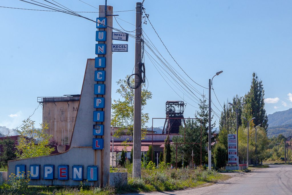 Antiguas instalaciones mineras. Lupeni. Rumanía 2021