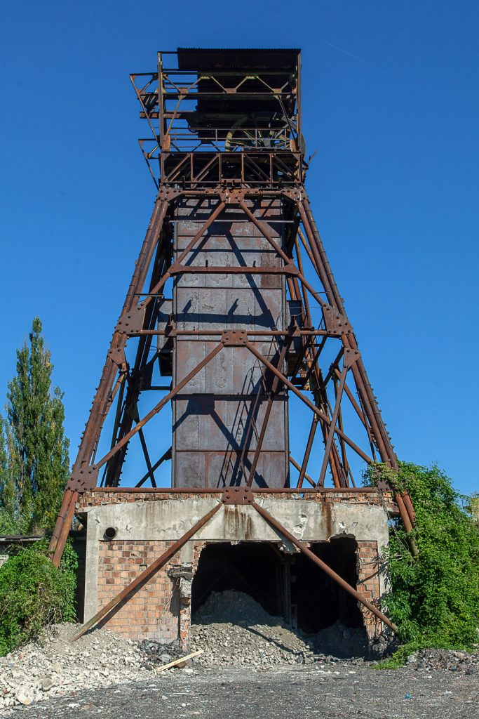 Antiguas instalaciones mineras. Lupeni. Rumanía 2021