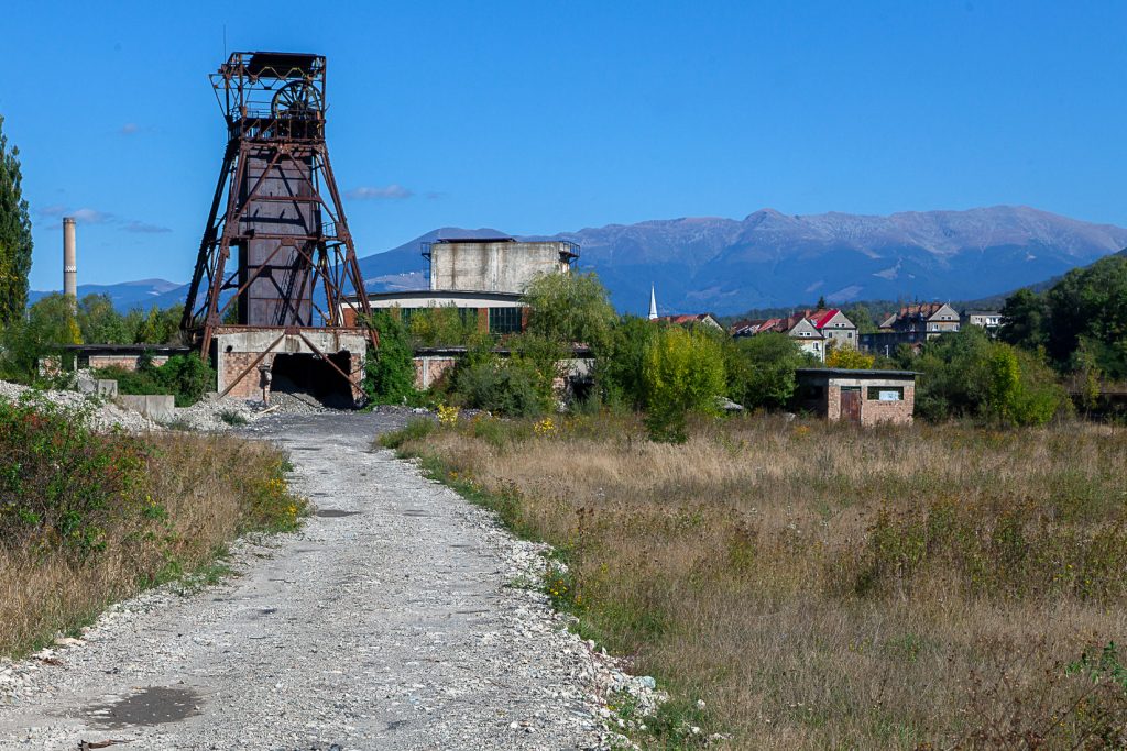 Antiguas instalaciones mineras. Lupeni. Rumanía 2021