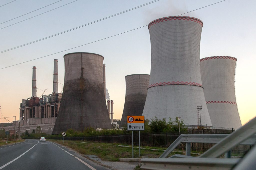 Central térmica de Rovinari. Rumanía 2021