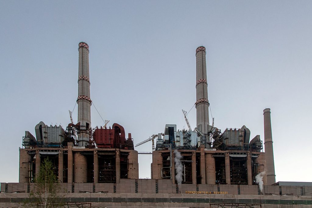 Central térmica de Rovinari. Rumanía 2021
