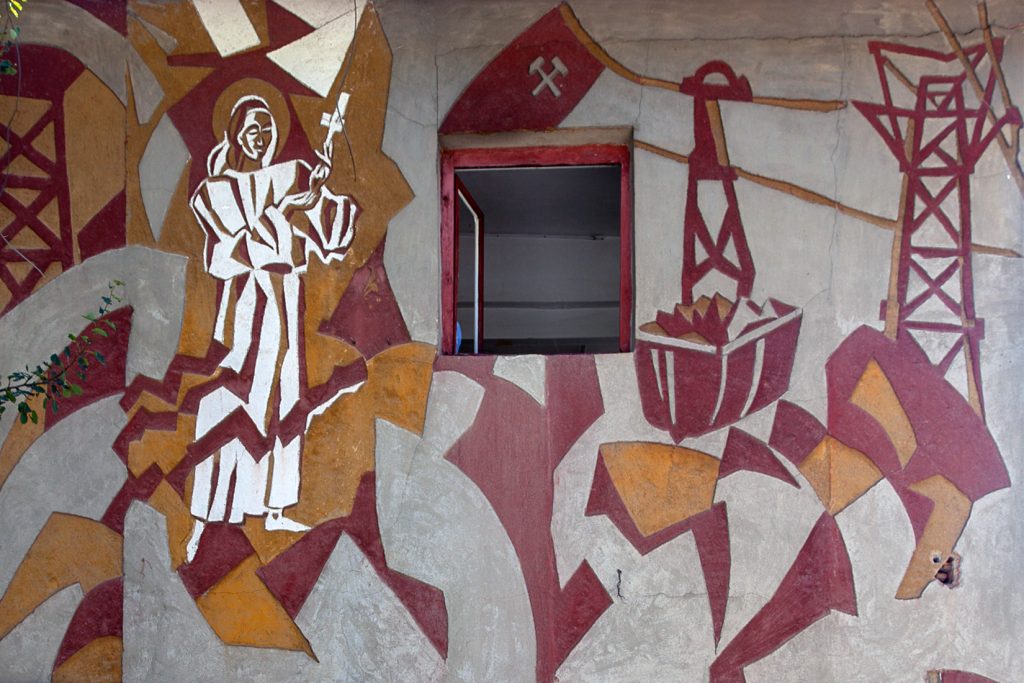 Instalaciones abandonadas de la Mina Aninoasa. Rumania 2021