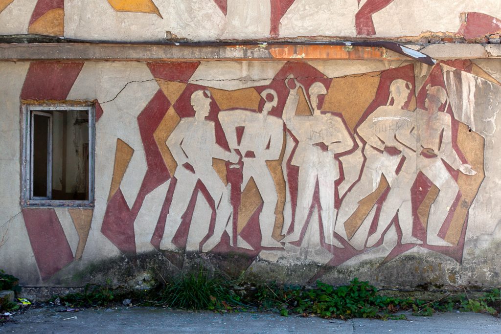 Instalaciones abandonadas de la Mina Aninoasa. Rumania 2021