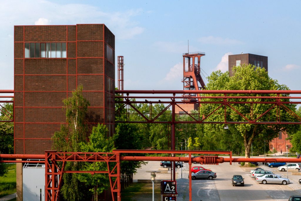 Complejo industrial de la antigua mina de carbón de Zollverein. Essen. Renania del Norte-Westfalia 2011