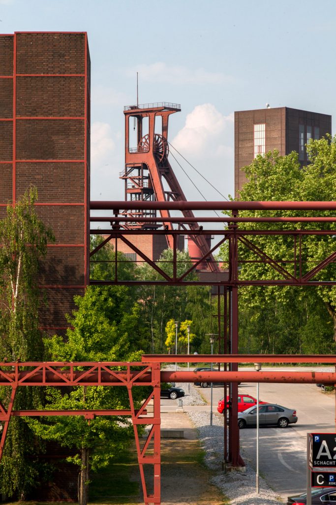 Complejo industrial de la antigua mina de carbón de Zollverein. Essen. Renania del Norte-Westfalia 2011