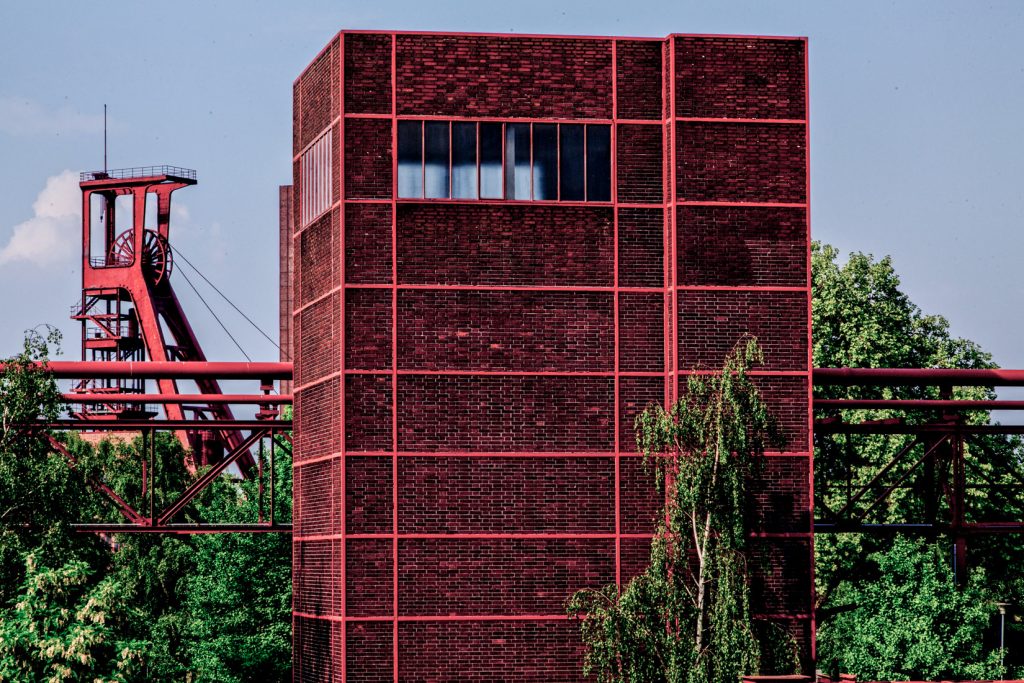 Complejo industrial de la antigua mina de carbón de Zollverein. Essen. Renania del Norte-Westfalia 2011
